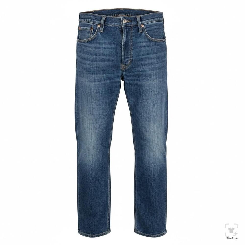 Levis 514 Jeans Mens 32x30 Blue Denim Medium Wash Slim Fit Mid Rise Straight Leg